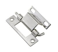 Cerniera for porte di armadi e scatole di macchinari industriali, smontabile e staccabile in acciaio inossidabile 304(H 38.5mm)