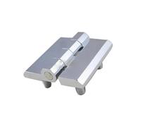 Cerniera for porte e finestre con perno in lega di zinco nera/cromata brillante Cerniera a 90 gradi for armadio industriale(40x40x5-Zinc -3A)