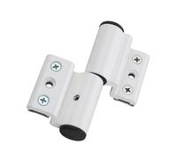 Cerniera for porte e finestre in alluminio a ponte rotto da 2 pezzi(White right)