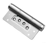 Cerniera idraulica a molla per porta a chiusura automatica, per mobili da cucina, camera da letto, con struttura in lega di alluminio, colore nero (grigio)