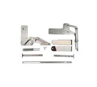 Cerniera idraulica ribaltabile for porta for armadio da cucina, supporto for traduzione verticale con chiusura ammortizzata, 1 set