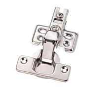 Cerniera in acciaio inox Cerniere idrauliche for mobili Ammortizzatore Tampone Chiusura ammortizzata Porta for da cucina Set di 4 cerniere(4 X Embed)