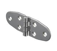 Cerniera in acciaio inox con piastra lunga SUS304 for porta dell'armadio, parti di riparazione for ferramenta for mobili, 1 pezzo(DJPY-40)