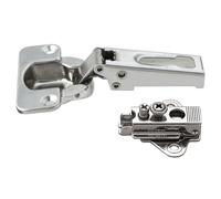 Cerniera in acciaio inox Lamp per mobile con molla completa di base di montaggio