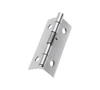 Cerniera in acciaio inox, meccanismo a molla regolabile per porte, hardware di supporto per carichi pesanti con funzione di chiusura automatica, pratico accessorio di montaggio per armadio, stanza e