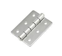 Cerniera in acciaio inox per macchinari e attrezzature ingegneristiche ad angolo piatto, cerniera ispessita, 1 pezzo