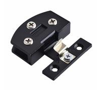 Cerniera in lega di zinco per porta di vetro per bagno e doccia, per pannelli da 6-8 mm, design impermeabile a prova di esplosione, finitura lucida spazzolata o nera