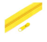 Cerniera in nylon da 2 a 10 metri con cursori per cucire vestiti su borse fai da te 3# o 5#,Oro,No5-5 metri 5 pezzi cursori
