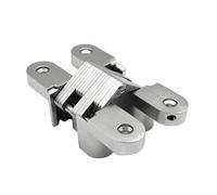 cerniera incrociata nascosta, Cerniere a scomparsa a croce nascoste for porte pieghevoli e dimensioni multiple(60x13.0 mm)