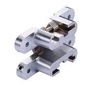 cerniera incrociata nascosta, Cerniere invisibili nascoste Lega 15kg 13x60mm Argento
