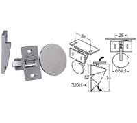 CERNIERA INOX CHIUSURA PER ANTINE MM FORO 28/33 A SCOMPARSA ACCESSORI NAUTICA