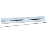 CERNIERA INOX FORATA MM 40x1,5 1 METRO ACCESSORI BARCA NAUTICA