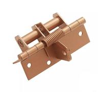 Cerniera invisibile a chiusura automatica con chiusura automatica integrata, meccanismo a molla aperta a 90 gradi e nascosto per porte interne (oro)