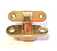 Cerniera Invisibile a Scomparsa Incasso per Porte Ottonato mm.90x25 Pz. 2 VITEL