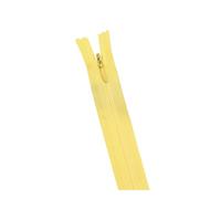 Cerniera invisibile da 10 pezzi, bobina in nylon 3# da 28-60 cm, per cuciture discrete nell'abbigliamento fai da te,Giallo,28 centimetri
