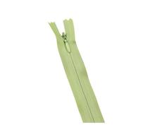 Cerniera invisibile da 10 pezzi, bobina in nylon 3# da 28-60 cm, per cuciture discrete nell'abbigliamento fai da te,Erba verde,35 centimetri