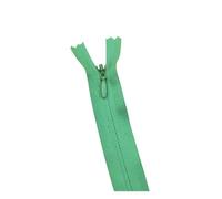 Cerniera invisibile da 10 pezzi, bobina in nylon 3# da 28-60 cm, per cuciture discrete nell'abbigliamento fai da te,Verde,60 centimetri