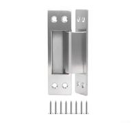 Cerniera invisibile variabile per porte interne, in acciaio inox, con chiusura da 3 mm, compatibile con sinistra o destra, S (B)