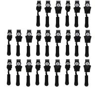 Cerniera Kit Riparazione 24 Pezzi Universale Ricambio Cerniera Slider Fissatore