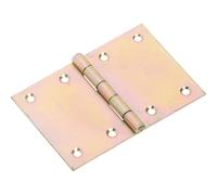 Cerniera larga acciaio zincato 120x80 mm giallo