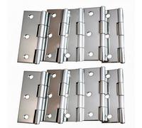 Cerniera lunga in acciaio inossidabile per ante, 55 cm x 34 cm, minuteria metallica per mobili, 10 pezzi