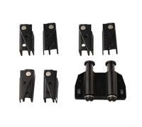 Cerniera magnetica per porta in vetro in acciaio inossidabile progettata per porte in vetro di spessore 5 8 mm con doppia testa per una presa affidabile e una facile installazione del morsetto ()
