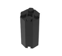 Cerniera Mattone Speciale Ottagonale 2x2x3 1/3 10 Pezzi GDS-2073 compatibile con Lego Giocattoli sfusi classici MOC Colore Noir