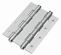 Cerniera molla a doppia azione a molla con forza regolabile misure 180 mm di alto peso massimo per cerniera 20 kg permette di spingere la porta in entrambe le direzioni (argento)