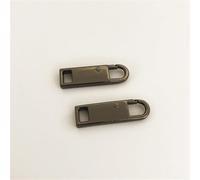 cerniera, nastro per cerniera 2 pezzi di kit di riparazione for cerniere con testa in metallo, tiralampo for cerniera, kit fai da te for cucito, cerniera in metallo, pratica e durevole