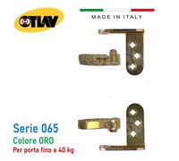 CERNIERA OTLAV 065 ESSEESSE ORO A SEMI-SCOMPARSA X PORTA INTERNA A FILO ARMADIO
