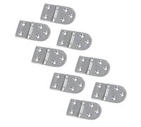 Cerniera ovale per porta lucida in acciaio inox 40 mm x 75 mm 316 cabina marina