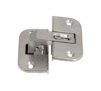 Cerniera per ante a libro, per armadi ad angolo, angolo di apertura 150° - da av