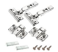 Cerniera per armadio Titus T-Type Soft-close 110° a clip (confezione da 2)
