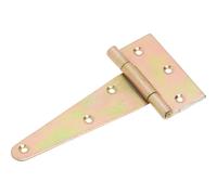 Cerniera per cancello acciaio zincato 100x65 mm giallo
