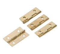 Cerniera per cofanetto ottonato 20x15 mm 4 pz Ottonata