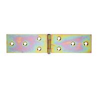 Cerniera per interni, con perno fisso in acciaio 40 x 181 mm / 20 pezzi Zincato giallo