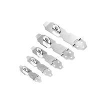 Cerniera per lucchetto da porta, Chiusura for lucchetto in acciaio inossidabile for porte e cancelli con chiusure a 90 gradi di varie dimensioni(No.9)