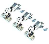 Cerniera per mobile Salice 180° da 35 mm con base ad aggancio