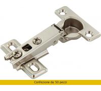 Cerniera Per Mobili ø 26 Collo 0 con Basetta Pezzi 50 Nbrand A0165 50