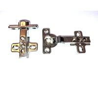 Cerniera per Mobili Cucina Armadio Collo 0 Foro Incasso mm. 26x9 Pz.6 SALICE