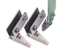 Cerniera per morsetto porta in, supporto per armadio per vetrine, hardware di serraggio senza trapano, installazione del pannello senza cornice di installazione laterale per l'uso del guardaroba