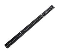Cerniera per Pianoforte, KAIISSA 380 x 26 x 1 mm Cerniera Lunga Cromata Cerniera per Mobili Nera in Ferro Spesso Aperto da 270 Gradi per Pianoforti, Ante di Armadi, Grandi Finestre, Barche