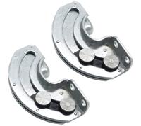 Cerniera per porta a 90 gradi, cerniera scorrevole semicircolare nascosta da 76 mm, per mobili per apparecchiature industriali, telaio armadio, diametro foro di montaggio 5 mm