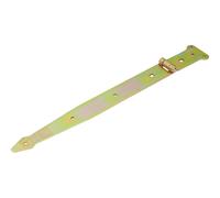 Cerniera per porta acciaio zincato 500x45 mm giallo