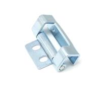 Cerniera per porta di distribuzione, cerniera per armadietto, per comunicazioni, armadietti di controllo, porta integrata, 1 pezzo (ferro zincato)