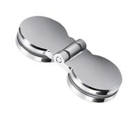 Cerniera per porta in vetro senza telaio funzionamento liscio in lega di zinco d