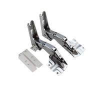 Cerniera per porta integrata per frigorifero e congelatore, compatibile con Hettich, 3363 5.0 in alto a sinistra, in basso a destra, a prova di umidità, accessori per frigorifero (A 1 pz)