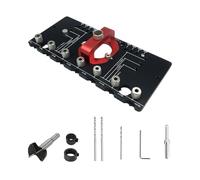 Cerniera per porta nascosta da 35 mm in lega di alluminio con bloccaggio accurato per foro per armadio per porta nascosta installare profondità regolabile della tazza