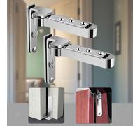 Cerniera per porta nascosta in lega di zinco liscia per libreria, cucina,