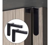 Cerniera per porta nascosta in lega di zinco liscia per libreria, cucina,